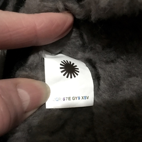 UGG Bella ll black suede moccasin loafers - Picture 8 of 10